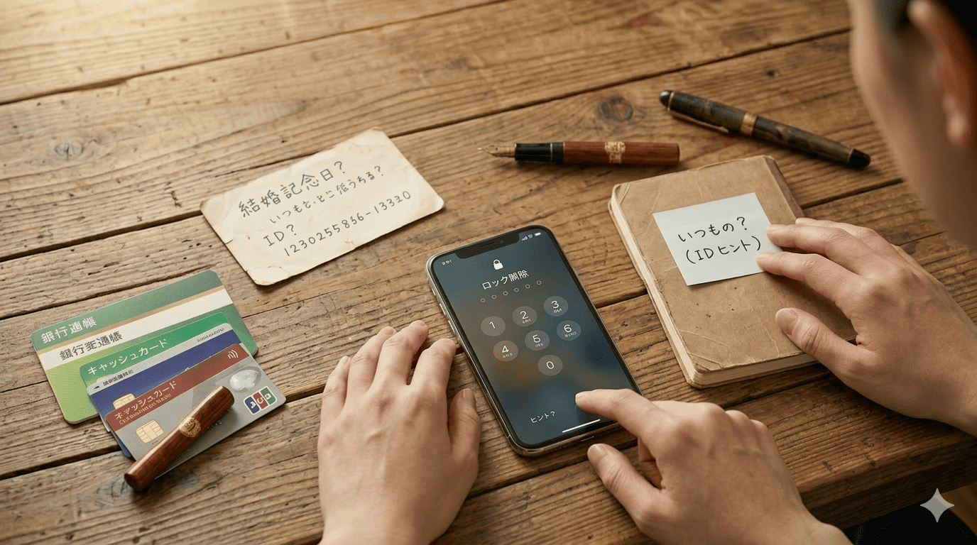 故人のiPhoneを開くためのヒント